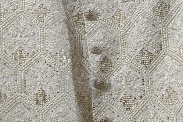 Trending Sherwani ( Half white ) - Image 2