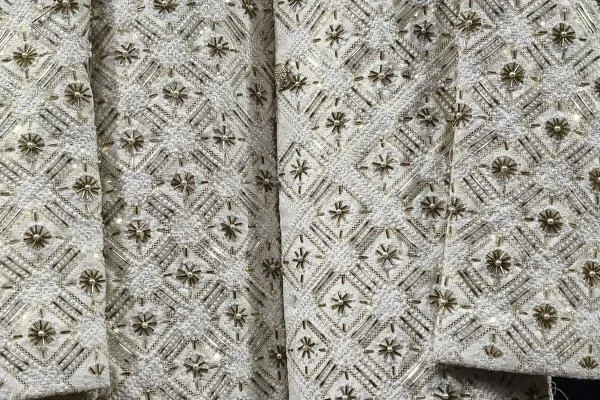 Sherwani with Mehroon Touch