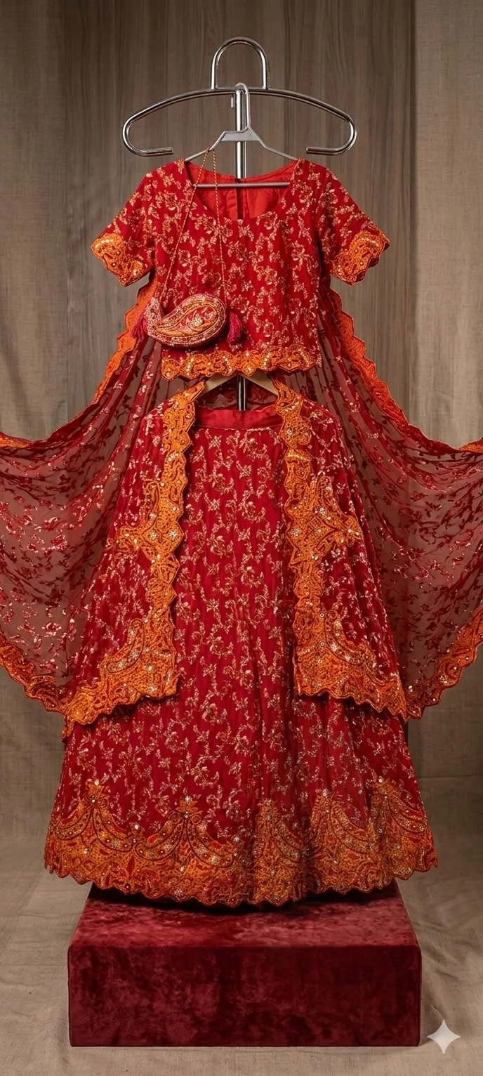 Red Bridal Dress
