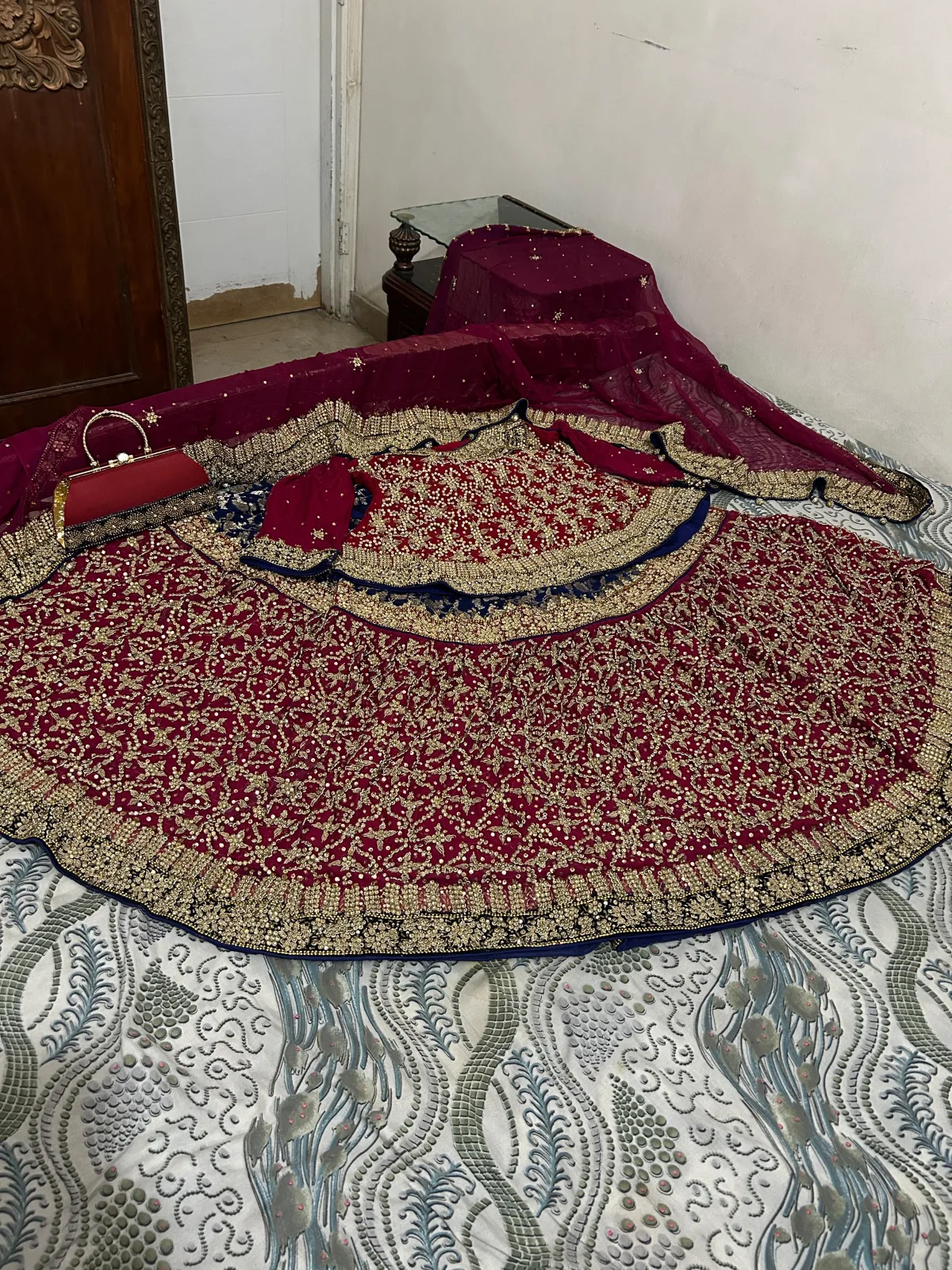 Farshi lehnga with shirt
